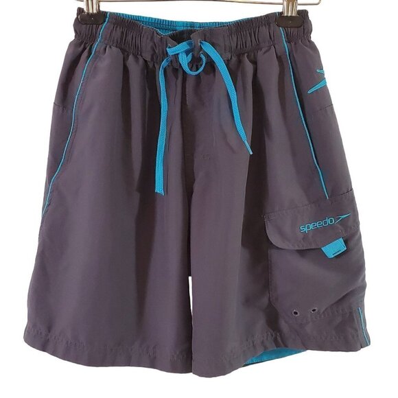 Speedo Men’s Mesh Lined Drawstring Swim Trunks Board Shorts W/ Pockets - Small - Picture 4 of 15